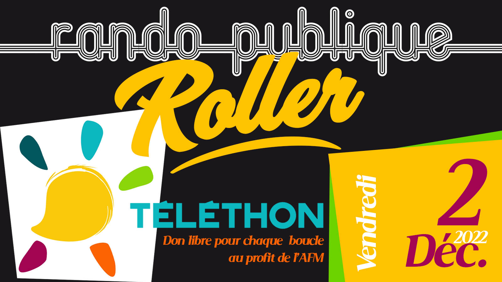 TouCaen Roller Téléthon